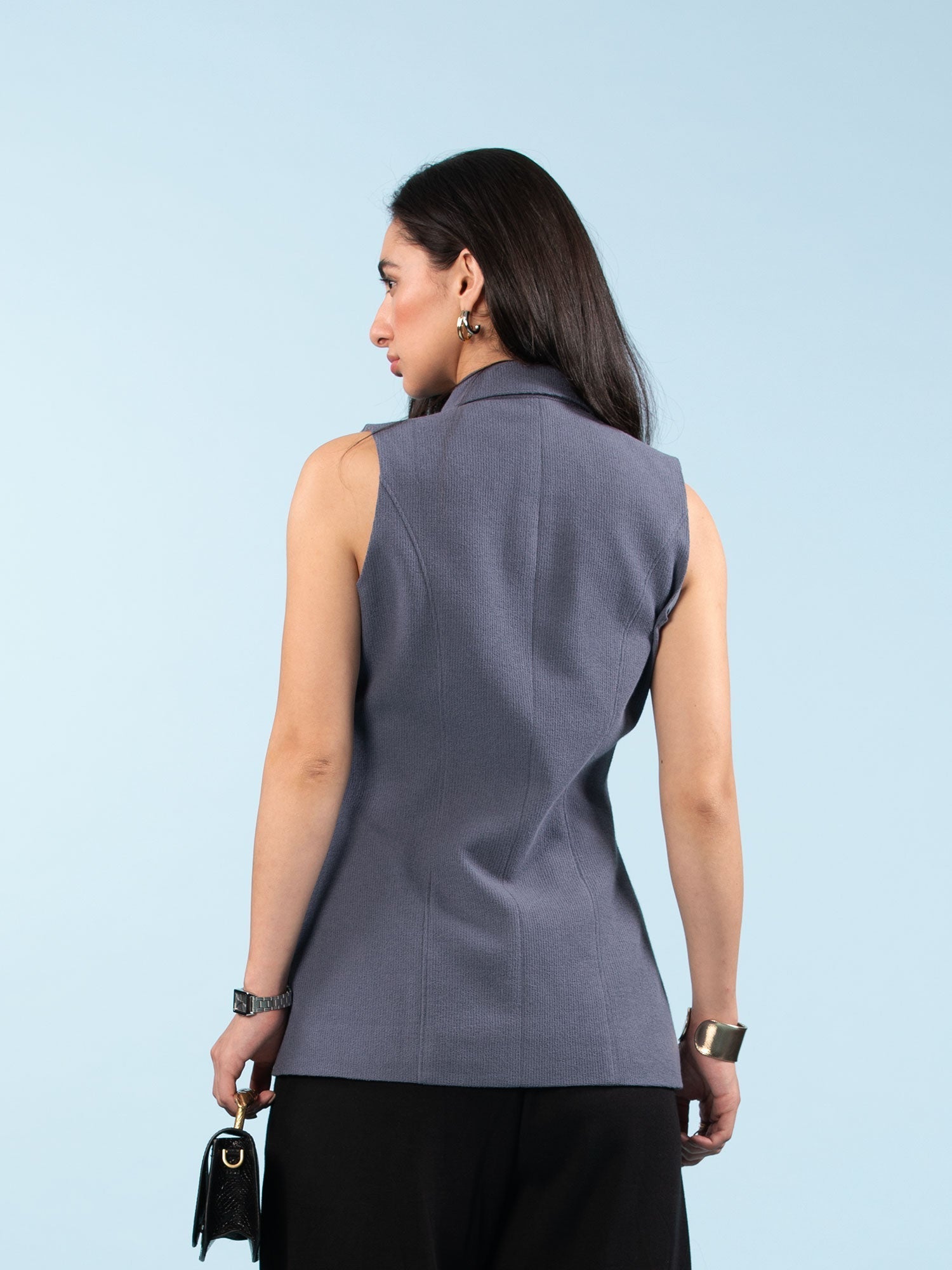 Vest with Zipper Closure