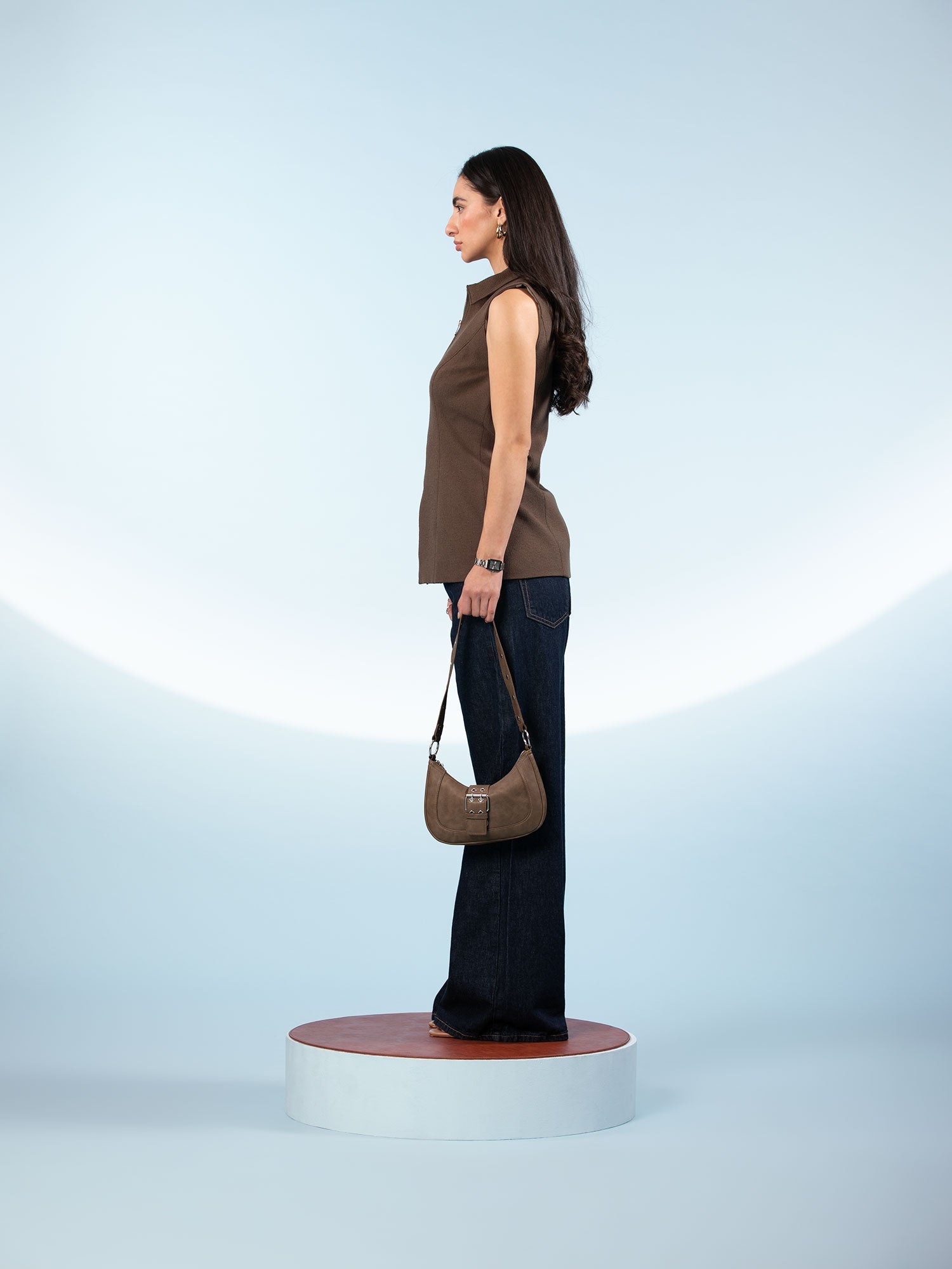 Vest with Zipper Closure