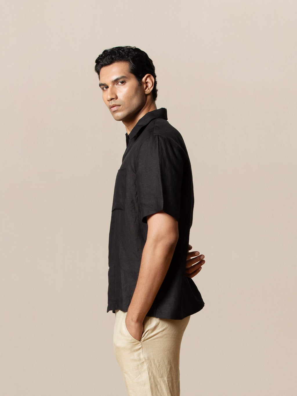 Short-sleeve Boxy Shirt