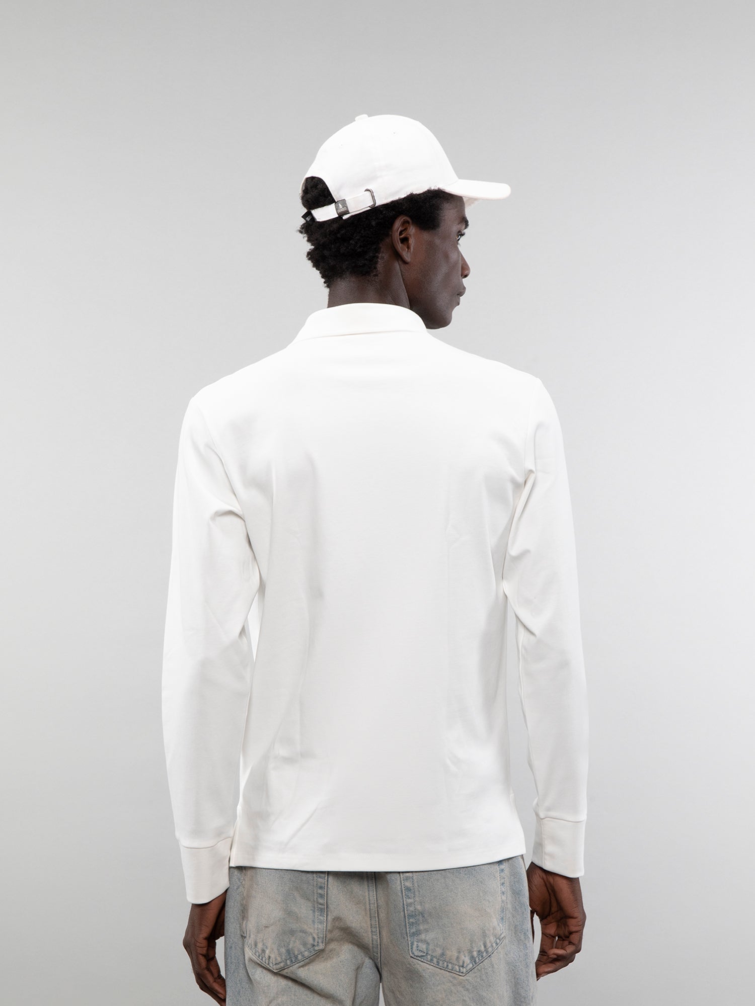 Full-sleeve lifestyle polo