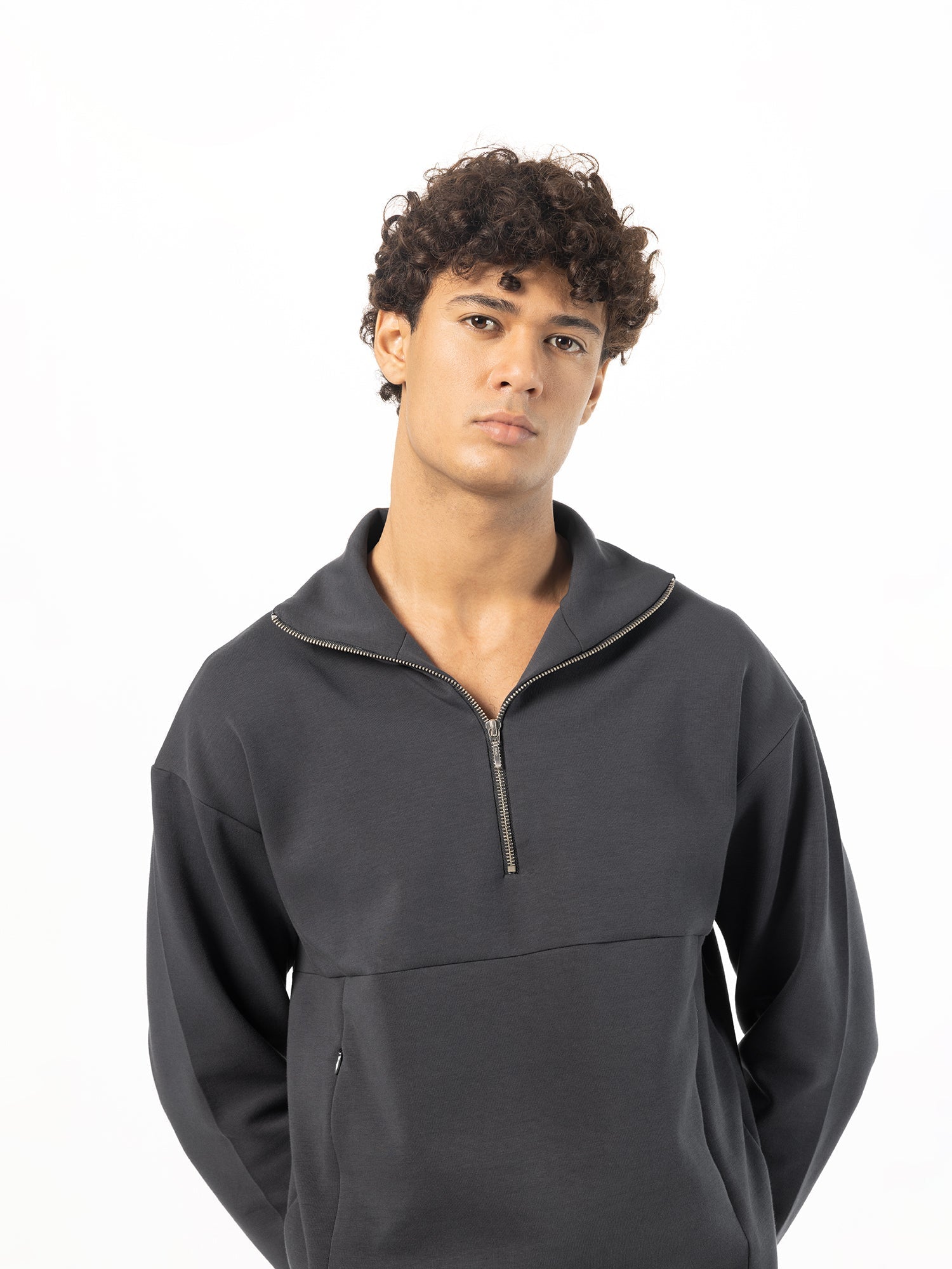 Quarter-zip sweatshirt