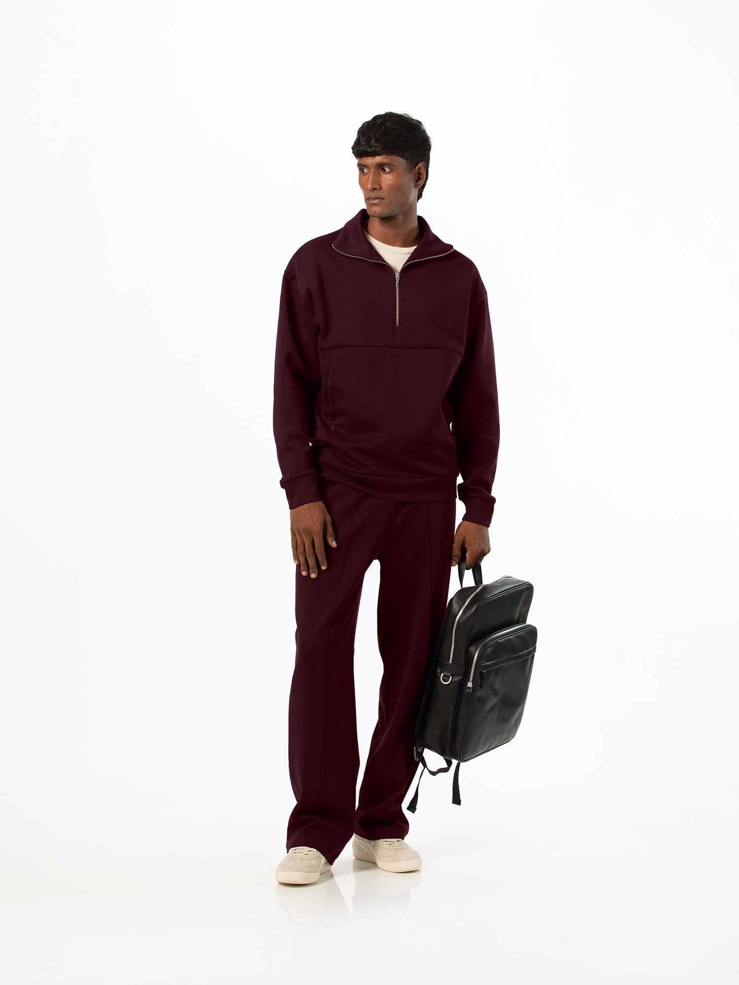 Quarter-zip sweatshirt