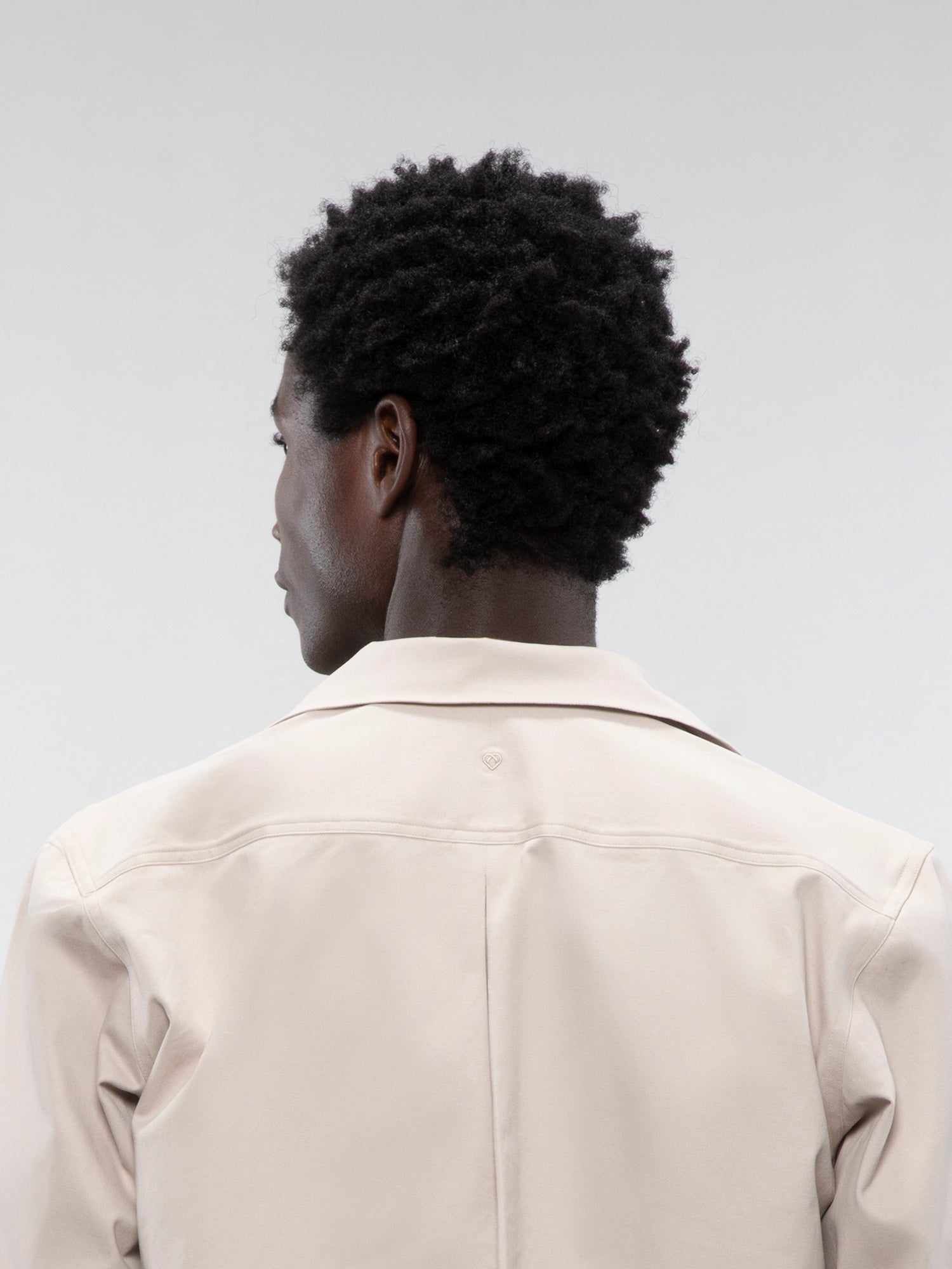 Camp collar overshirt