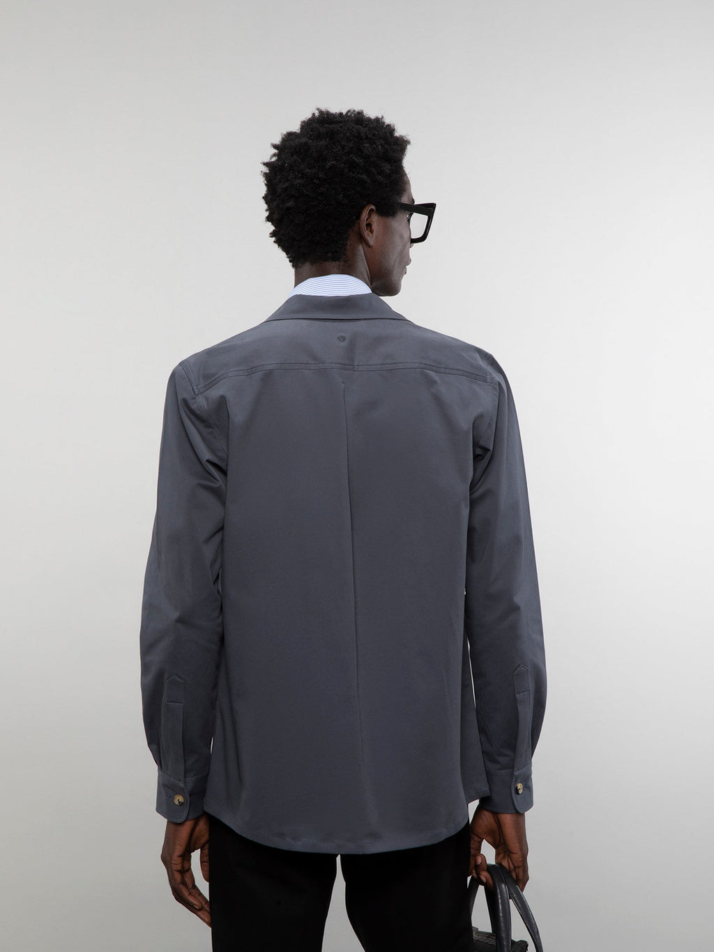 Camp collar overshirt