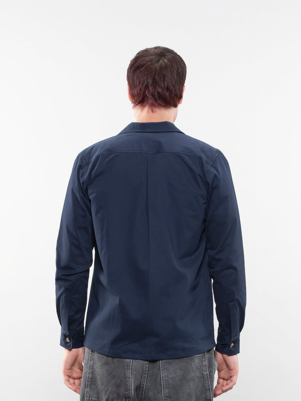 Camp collar overshirt