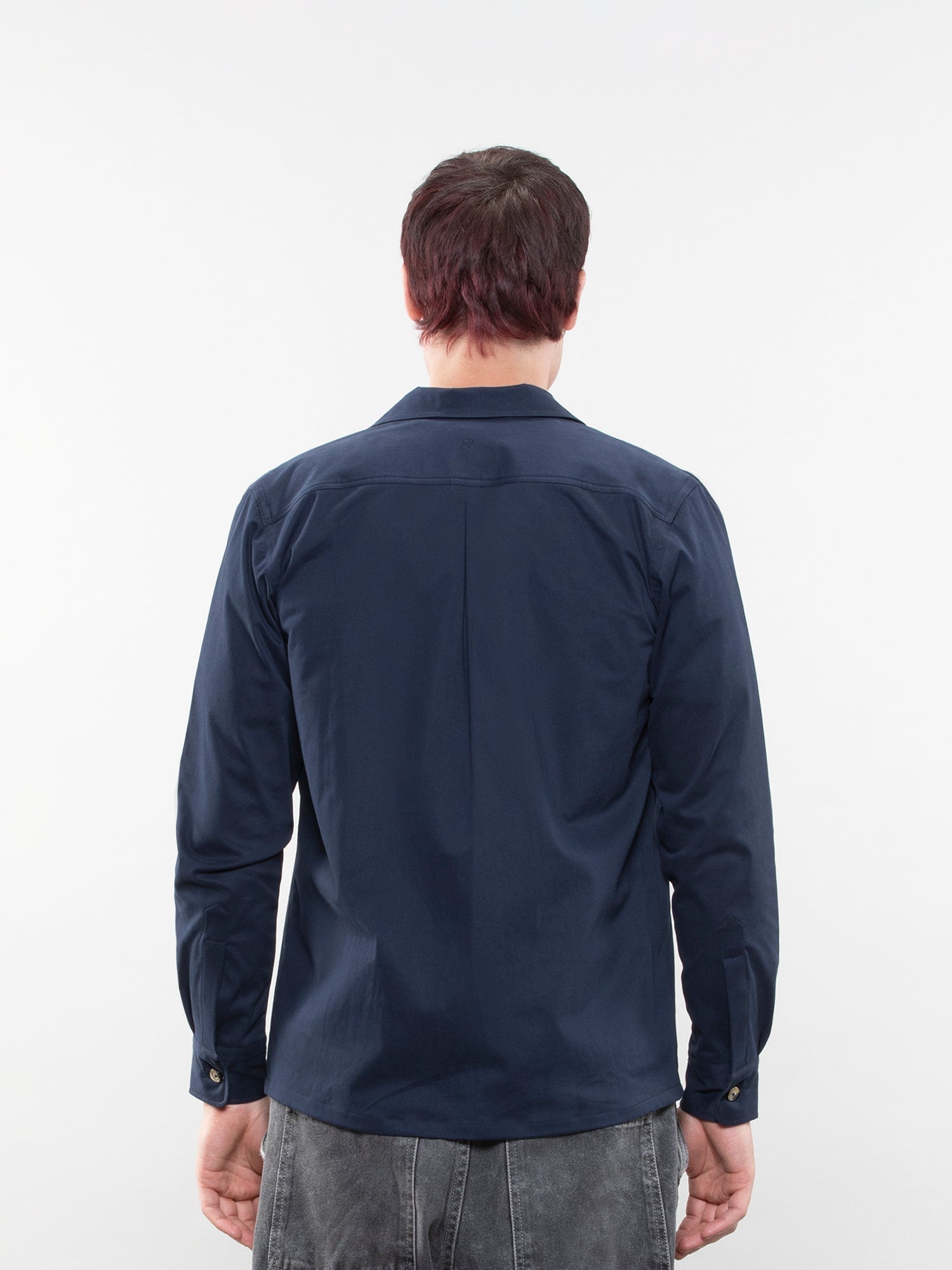 Camp collar overshirt