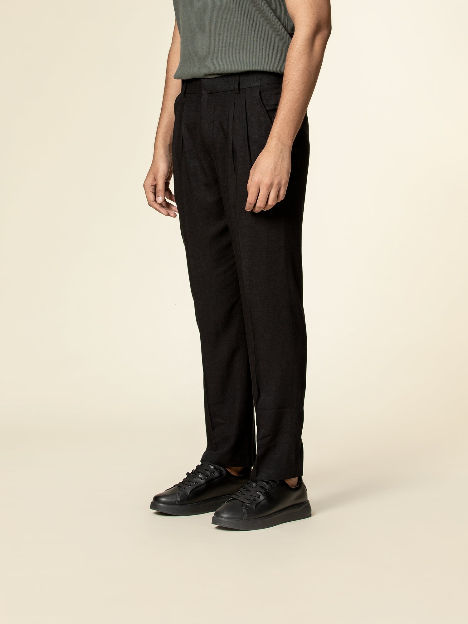 Double Pleat Trouser