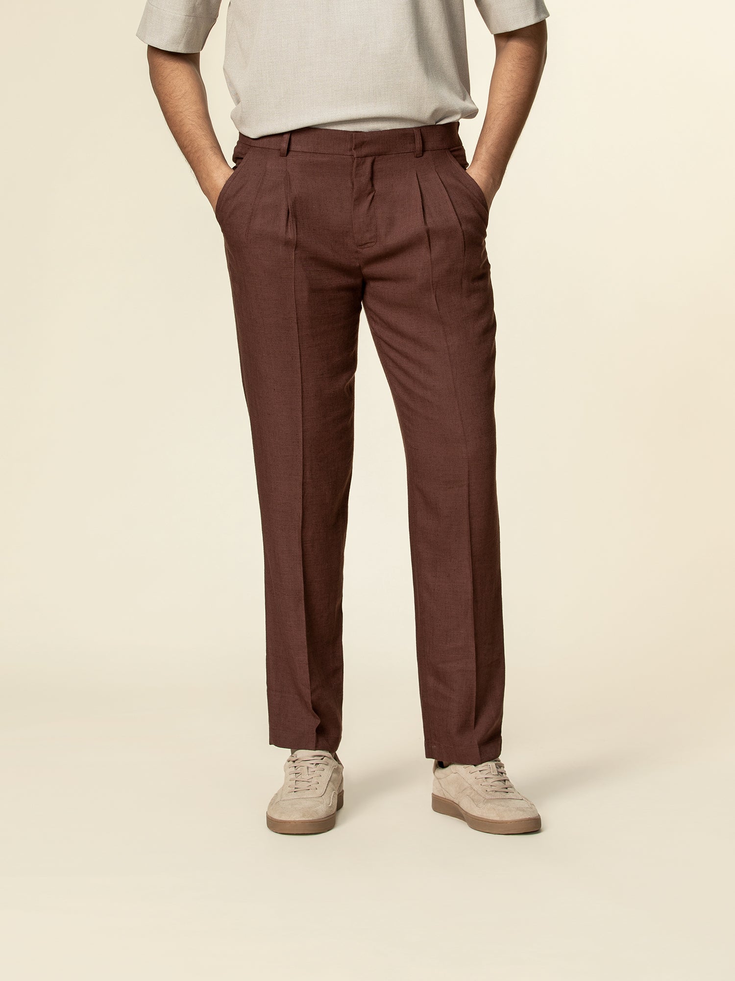 Double Pleat Trouser