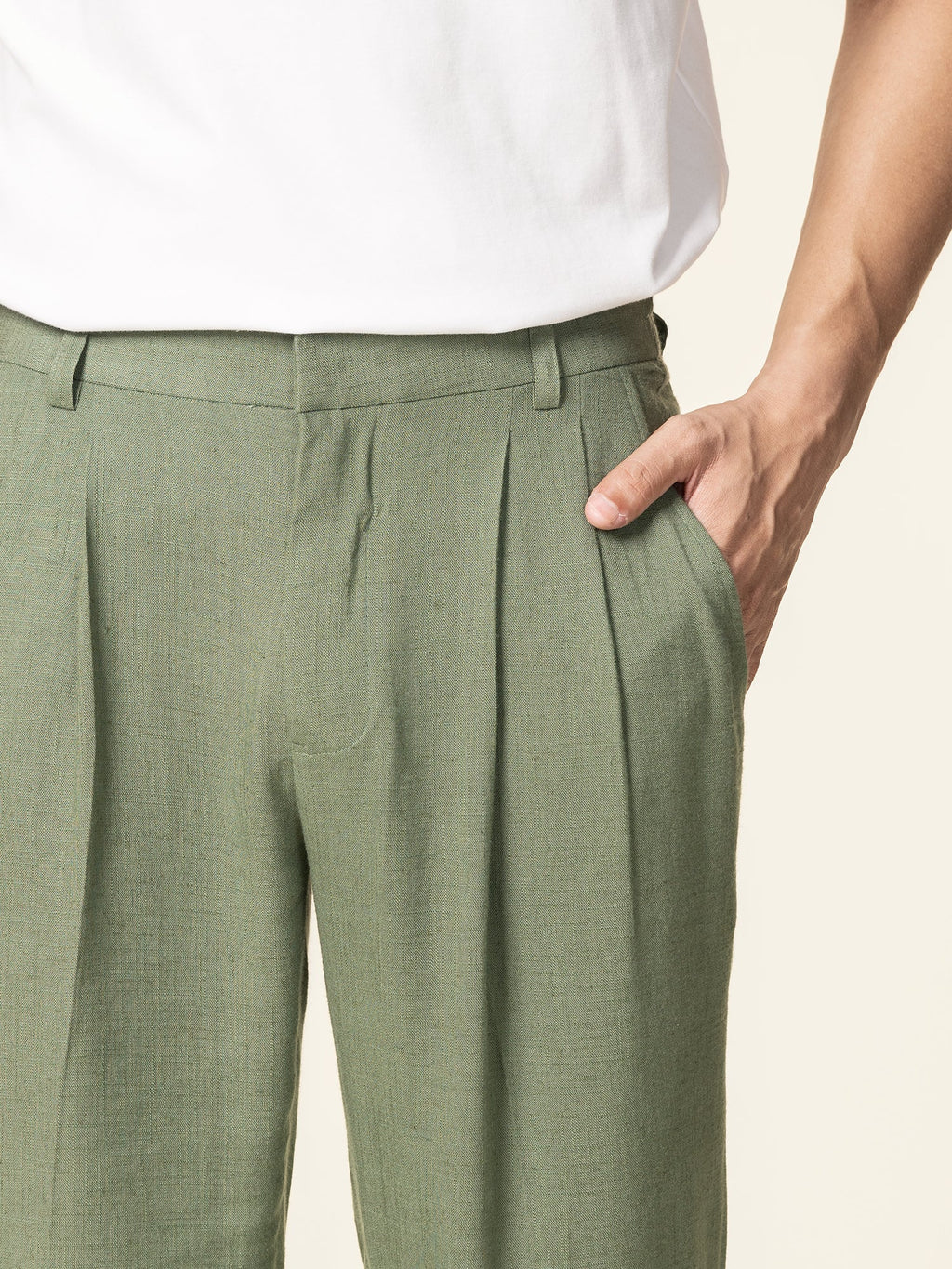 Double Pleat Trouser