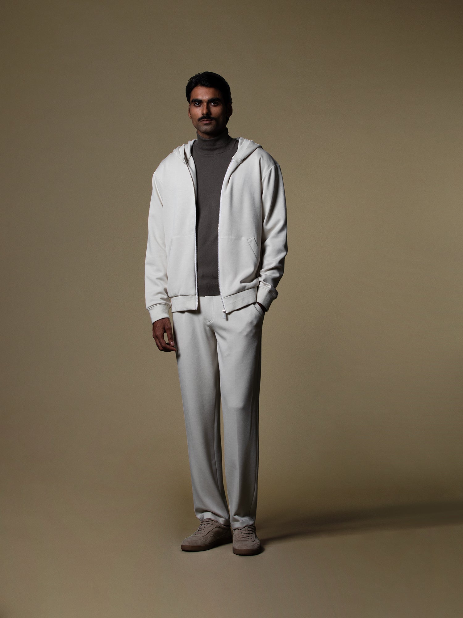 Thermal Zipper Hoodie