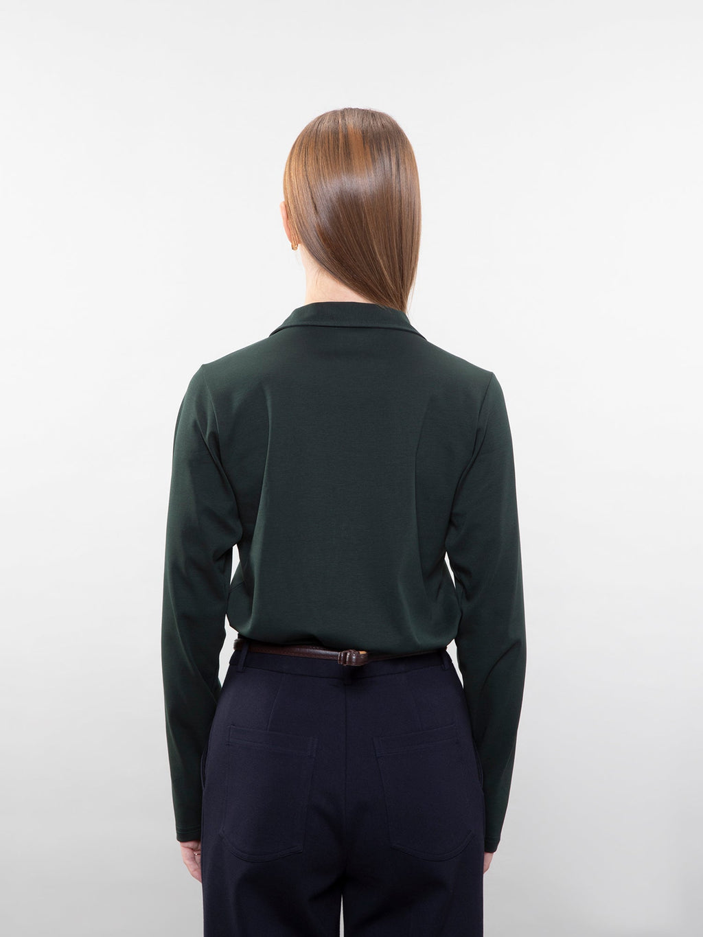 Full-sleeve lifestyle polo