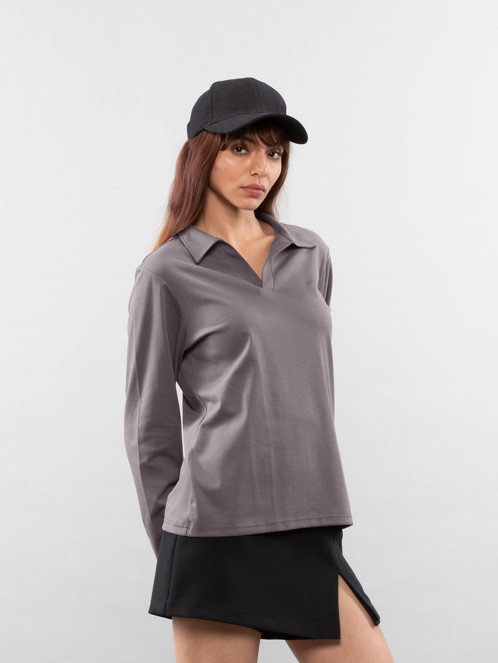Full-sleeve lifestyle polo