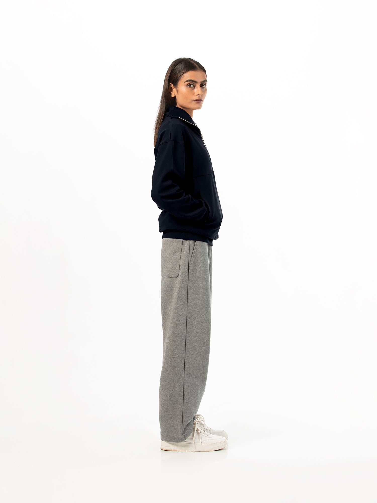 Quarter-zip sweatshirt