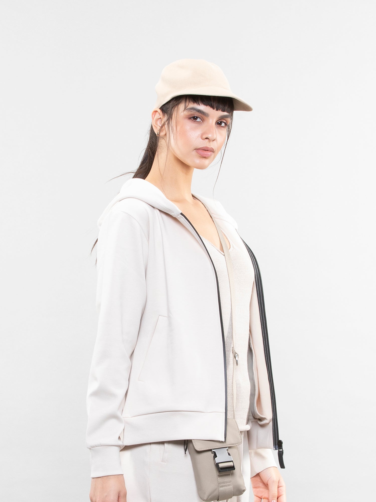 Zipper hoodie